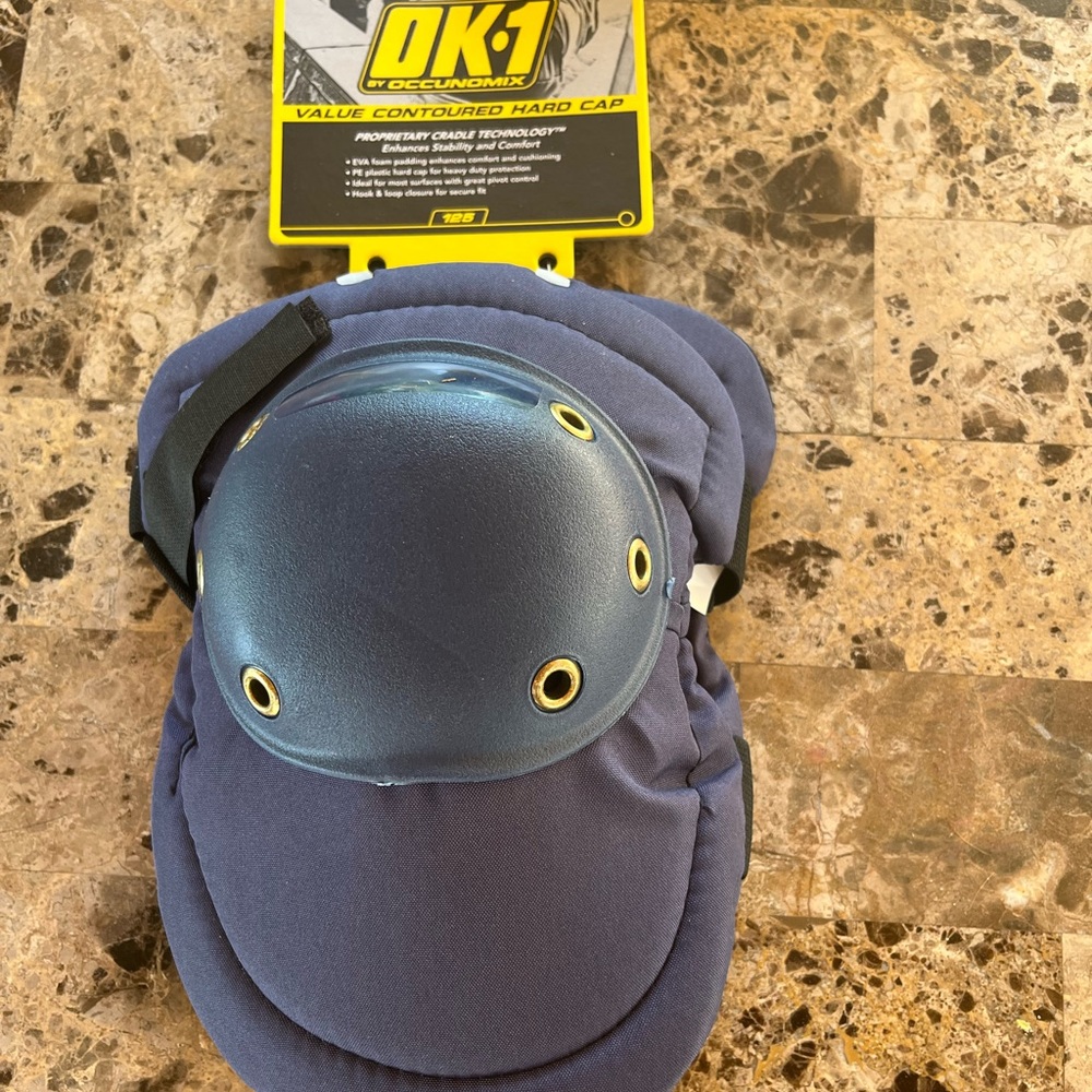 OccuNomix 126 Blue Classic EVA Foam Wide Knee Pad